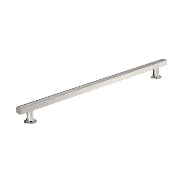Amerock Everett 18 inch 457mm Center-to-Center Polished Nickel Appliance Pull - BP37111PN