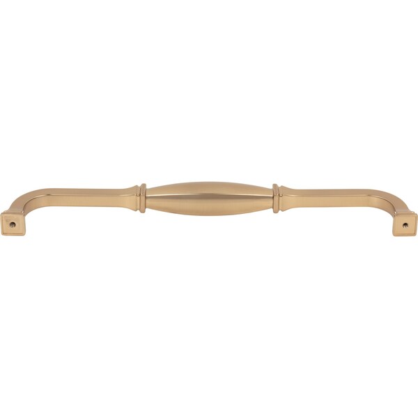 Jeffrey Alexander 12" Center-to-Center Satin Bronze Audrey Appliance Handle - 278-12SBZ