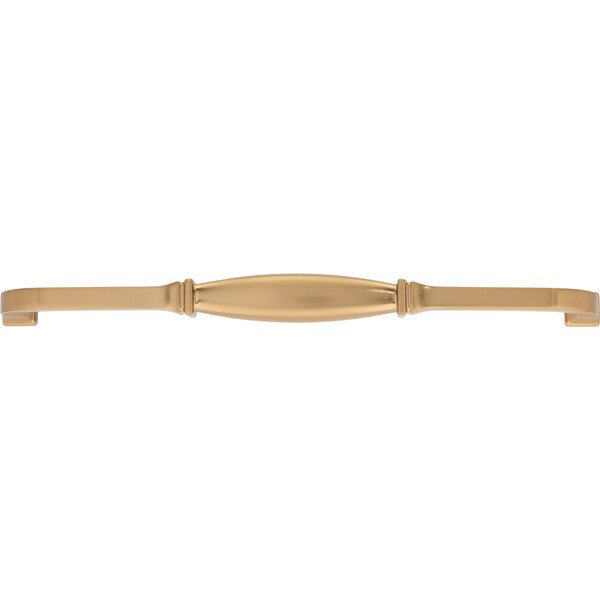 Jeffrey Alexander 12" Center-to-Center Satin Bronze Audrey Appliance Handle - 278-12SBZ