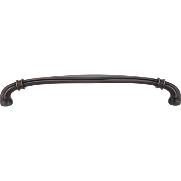 Jeffrey Alexander 12" Center-to-Center Brushed Oil Rubbed Bronze Lafayette Appliance Handle - 317-12DBAC