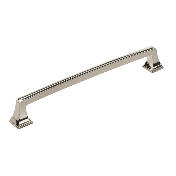 Amerock Mulholland 12 in 305 mm Center-to-Center Polished Nickel Appliance Pull - BP53532PN