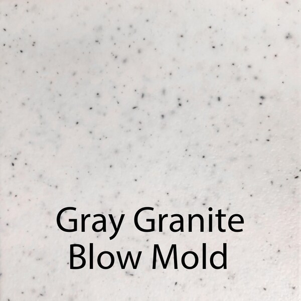 Correll Rectangle Economy Blow Molded Folding Utility Table, Blow Molded Plastic Top, Gray Granite - CP2448-23