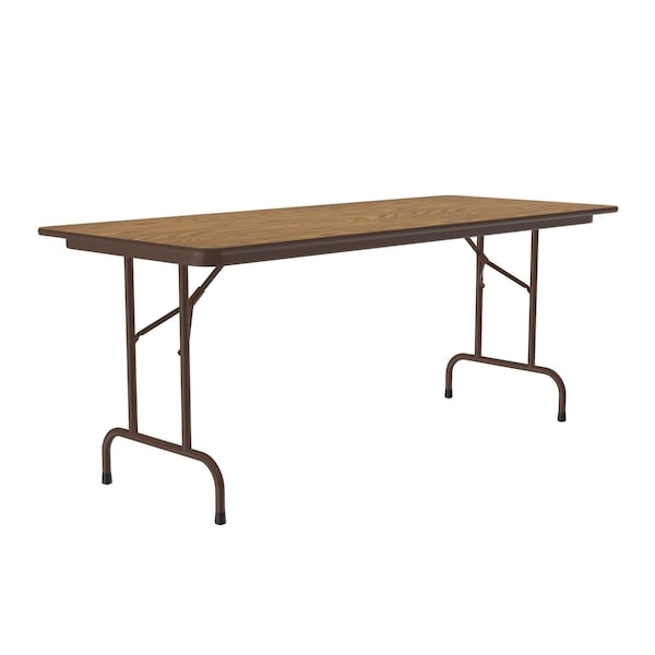 Correll Rectangle Commerical Folding Utility Table, 30" W, 96" L, 29" H, High Pressure Laminate Top - CF3096PX-06