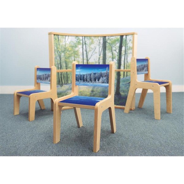 Made-To-Order 12 in. Nature View Winter Chair - MA3286153