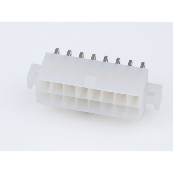 Molex Rectangular Power Connector, 16 Contact(S), Male, Solder Terminal, Receptacle - 39295163
