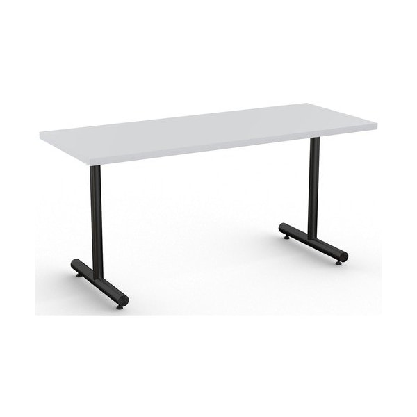 Special-T Table, Black Base, 24inWx60inLx29inH, Light Gray - SCTKING2460BLG
