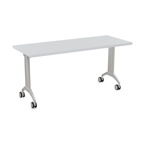 Special-T Table, Flip/Nest, 24inWx60inLx30inH, Light Gray - SCTLINK2460MSLG