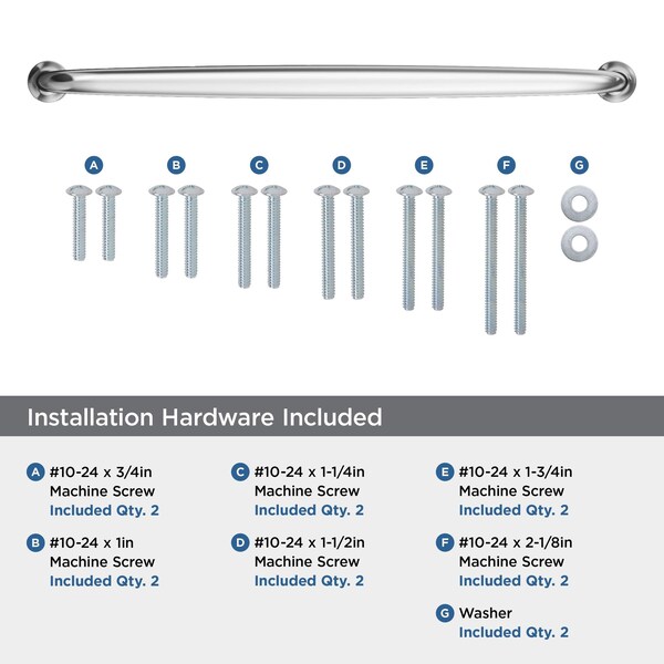 Amerock Renown 18 inch 457mm Center-to-Center Polished Chrome Appliance Pull - BP5405626