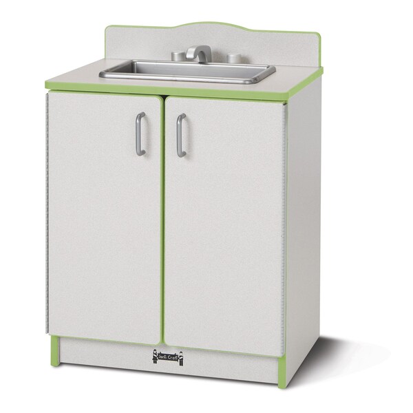 Jonti-Craft Rainbow Accents Culinary Creations Kitchen Sink, Key Lime Green - 2408JCWW130