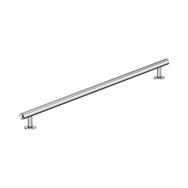 Amerock Radius 24 inch 610mm Center-to-Center Polished Chrome Appliance Pull - BP5405226