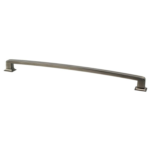 Berenson 18 in. Hearthstone Appliance Pull - Vintage Nickel - 2165-1VTN-P