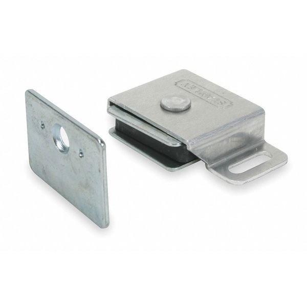 Zoro Select Magnetic Catch, Pull-to-Open, 13 lb. - 4PE51