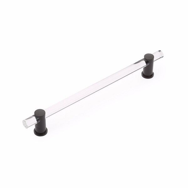 Schaub 12in Center to Center Lumiere Appliance Pull Oil Rubbed Bronze Finish - 402-10B