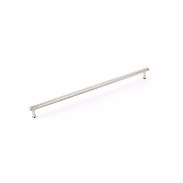 Schaub 24in Center to Center Pub House Knurled Appliance Pull Polished Nickel Finish - 5024A-PN