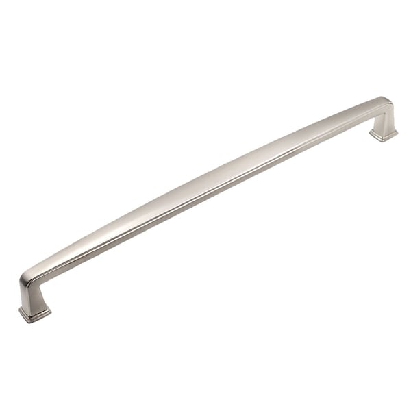 Pride Industrial 12in Center to Center Charlotte Appliance Pull Satin Nickel Finish - PA52012SN