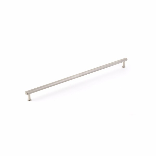 Schaub 24in Center to Center Pub House Knurled Appliance Pull Brushed Nickel Finish - 5024A-BN