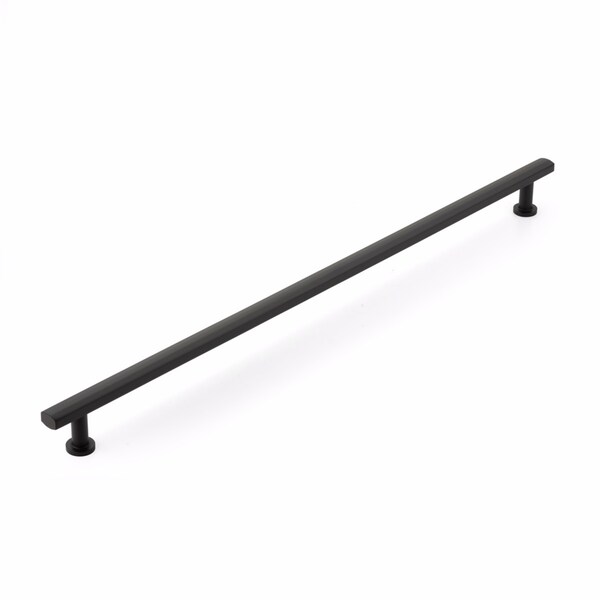 Schaub 24in Center to Center Heathrow Appliance Pull Matte Black Finish - 559-MB