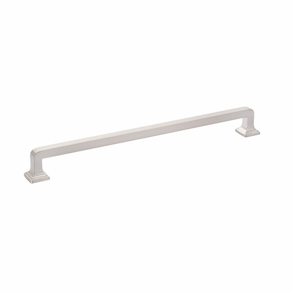 Schaub Menlo Park 15in Center to Center Appliance Cup Pull Brushed Nickel Finish - 535-BN