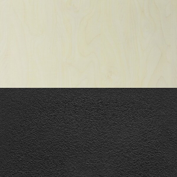 Kobe Rectangle Tables > Training Tables > Kobe Training Table & Chair Sets, 48 W, 30 L, 29 H, Maple - MKTRCT4830PL47BK