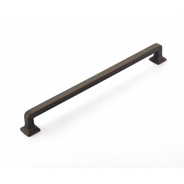 Schaub Menlo Park 15in Center to Center Appliance Cup Pull Ancient Bronze Finish - 535-ABZ