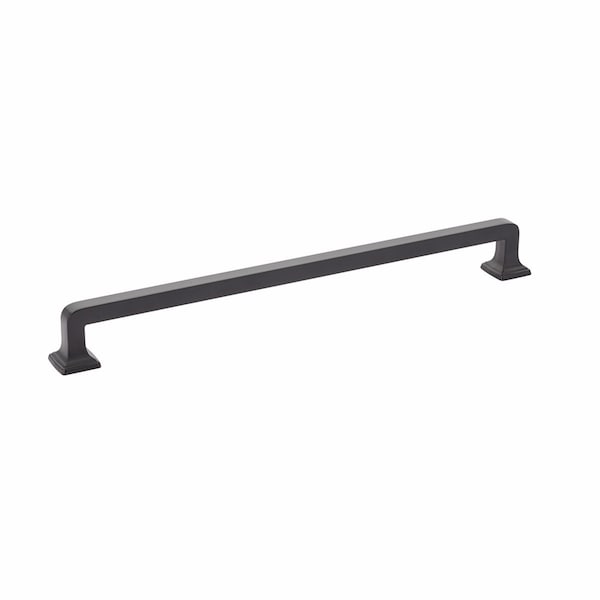 Schaub Menlo Park 15in Center to Center Appliance Cup Pull Matte Black Finish - 535-MB