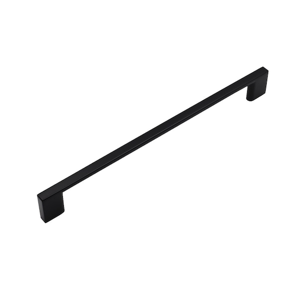 Pride Industrial 8in Center to Center Miami Appliance Pull Matte Black Finish - PA5108BK