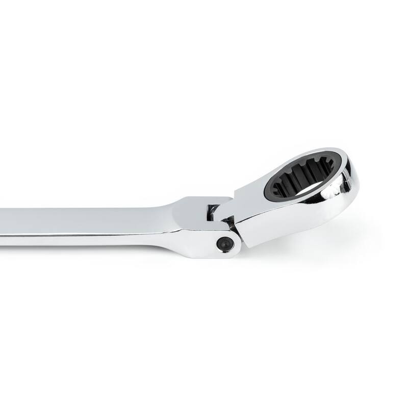 GEARWRENCH 11 mm Metric 120XP Universal Spline XL Flex Head Combination Ratcheting Wrench - 86211