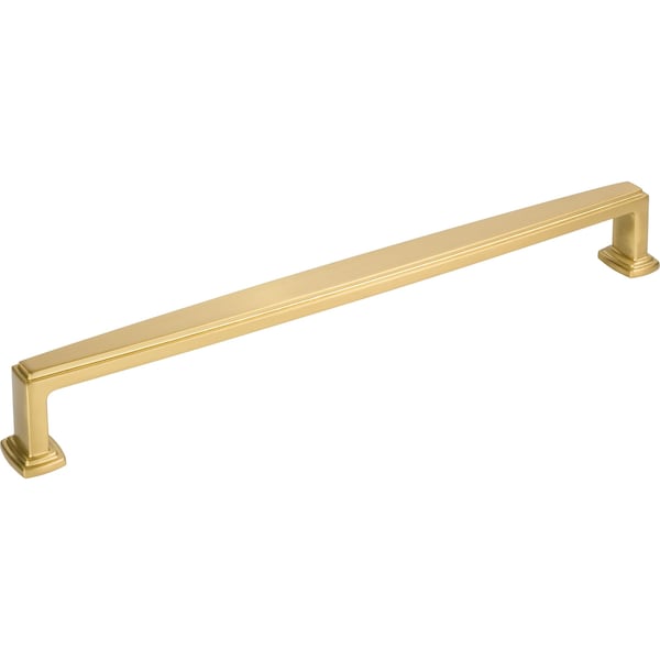 Jeffrey Alexander 12 CentertoCenter Brushed Gold Richard Appliance Handle, PR - 171-12BG