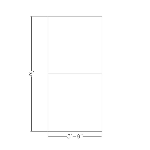 Skutchi Designs 45 in W, 96 in L, 29 in H, Engineered Wood Top, Grey - HAR-REC-48X95-DOU-XD01