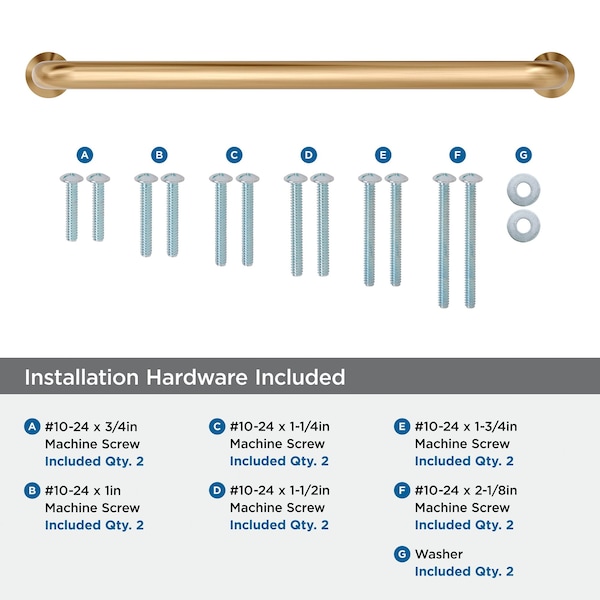Amerock Factor 12 inch 305mm Center-to-Center Champagne Bronze Appliance Pull - BP36965CZ