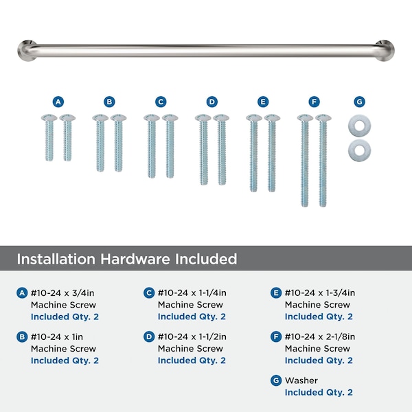 Amerock Factor 18 inch 457mm Center-to-Center Polished Nickel Appliance Pull - BP36967PN