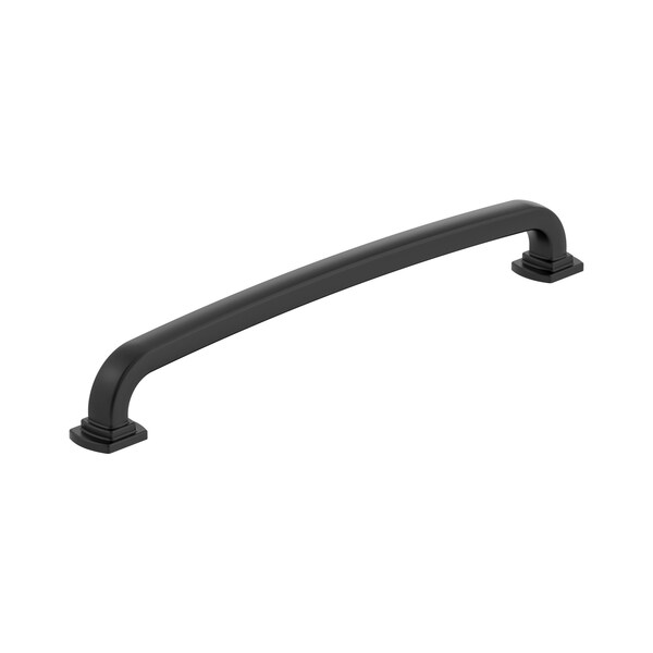 Amerock Surpass 12 inch 305mm Center-to-Center Matte Black Appliance Pull - BP55523FB