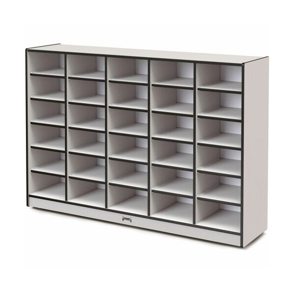 Jonti-Craft STORAGE, 25 TUB, NO BINS, BK - JNT4030JCWW180