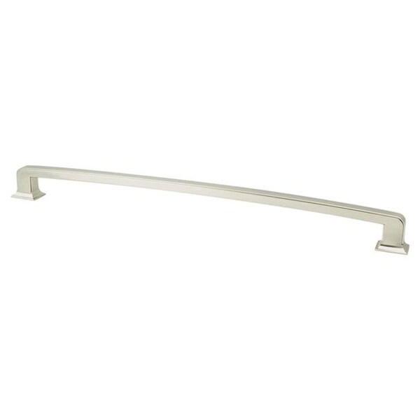 Berenson Berenson 2168-1BPN-P 18 in. Hearthstone Appliance Pull - Brushed Nickel - 2168-1BPN-P