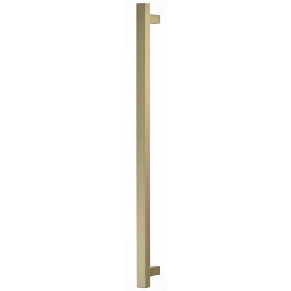 Omnia Center to Center Modern Appliance Door Pull Satin Brass 18" - 9010P/457.4