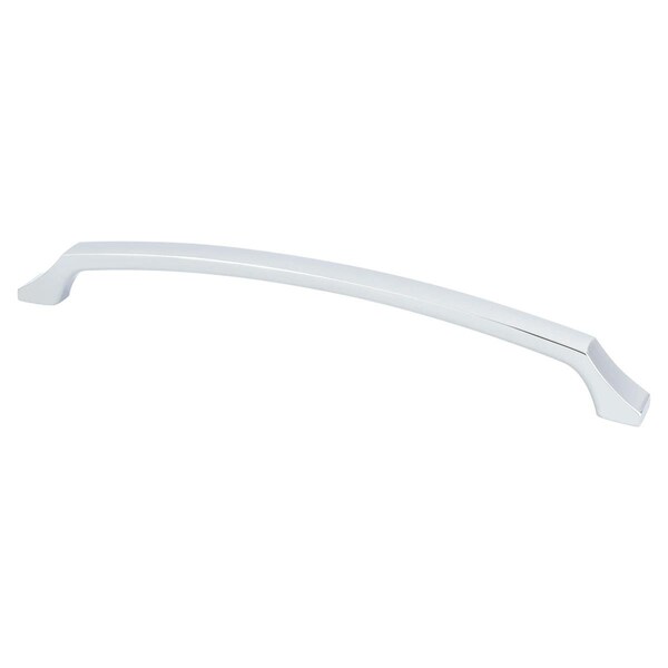 Berenson 224 mm CC Century Edge Appliance Pull with Polished Chrome - 1226-1026-P