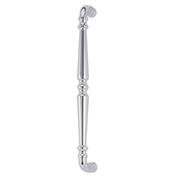 Omnia Traditional Appliance Pull Bright Chrome 12" Center to Center - 9030/305.26