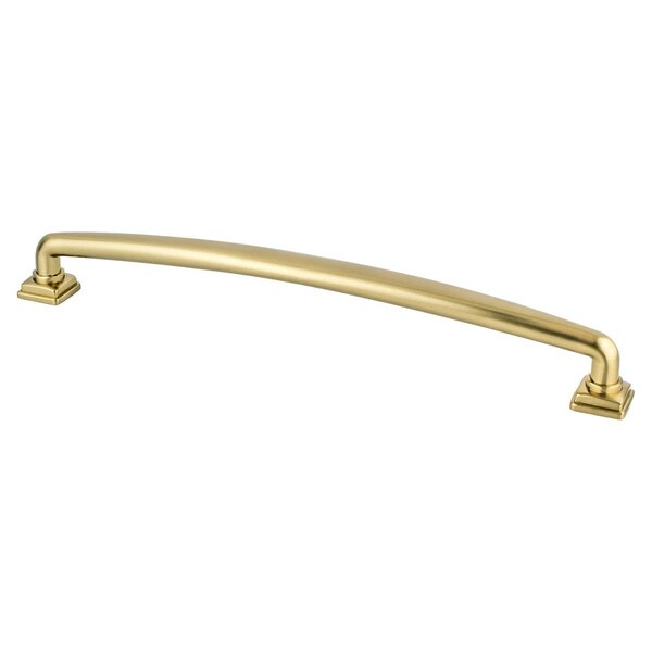 Berenson 224 mm CC Tailored Traditional Appliance Pull with Modern Bronze - 1300-1MDB-P