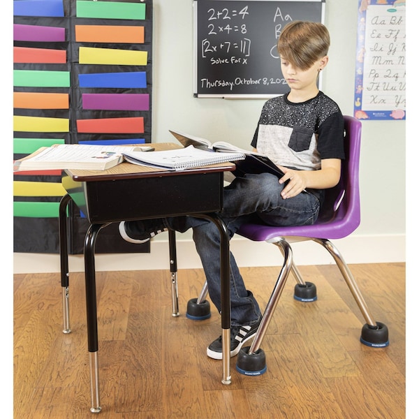 Bouncybands Wiggle Wobble Chair Feet, Set of 4 - WWCF