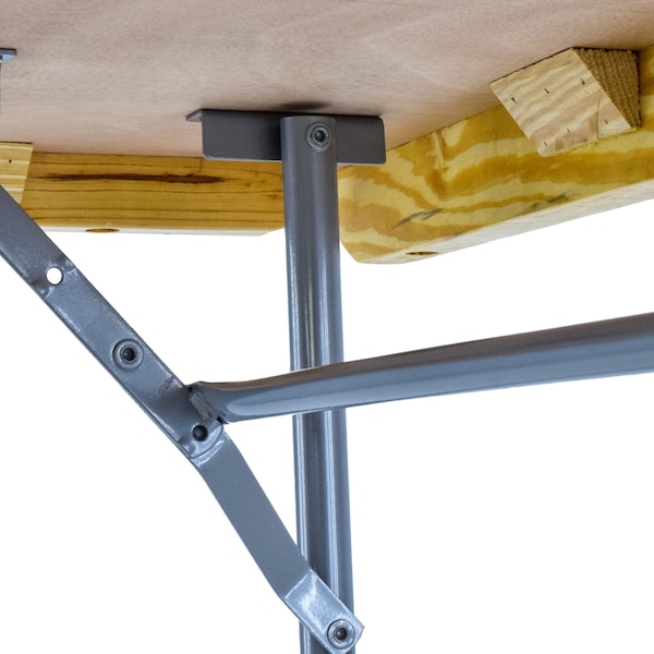 Atlas Commercial Products Titan Series 72 Round Wood Folding Table - WFT5-72R