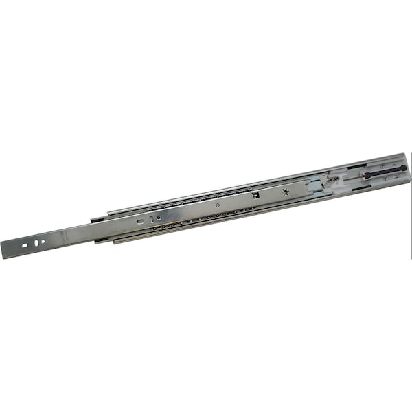 Dtc 22in Soft-close Full Extension Zinc Side Mount Ball Bearing Drawer Slide - 100 Lbs Weight Rating - 4587122H