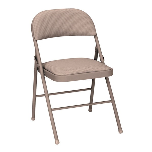 Cosco Cosco Antique Sand Fabric Cushioned Folding Chair 1 pk - 14-995-ALC4