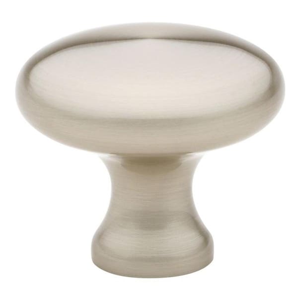 Patioplus 1 in. Providence Cabinet Knob, Satin Nickel - PA1635124