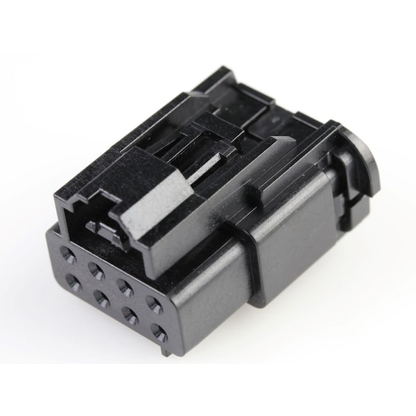Molex Multicat Mid-Power Receptacle Housing, 8 Circuits, Key A, Black, Without Cpa - 2059260010