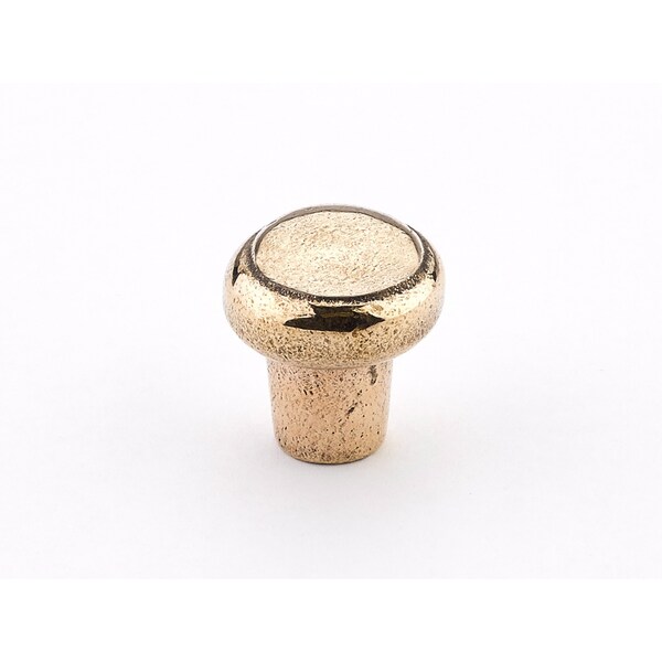 Schaub 1-3/8in Mountain Round Cabinet Knob Natural Bronze Finish - 781-NB