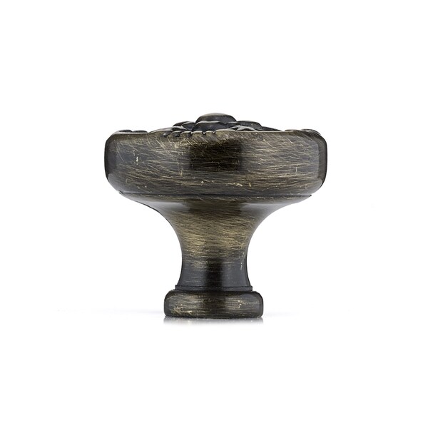 Richelieu 1 1/4 in (32 mm) Antique English Traditional Metal Cabinet Knob - BP82619AE