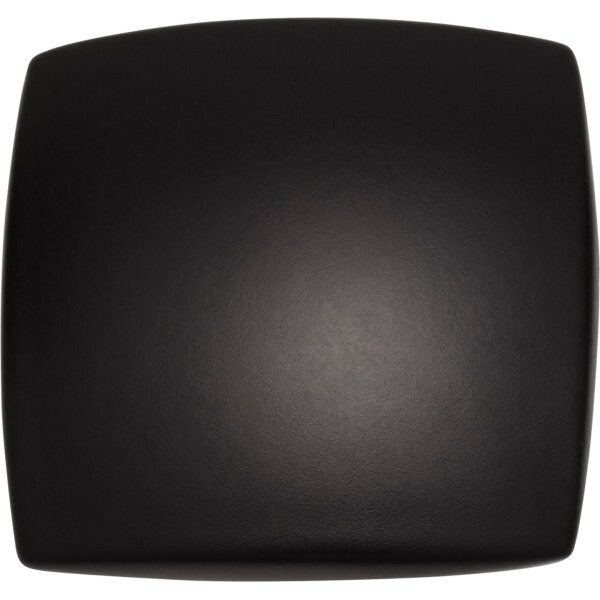 Jeffrey Alexander 1-3/16" Overall Length Matte Black Square Sonoma Cabinet Knob - 431MB