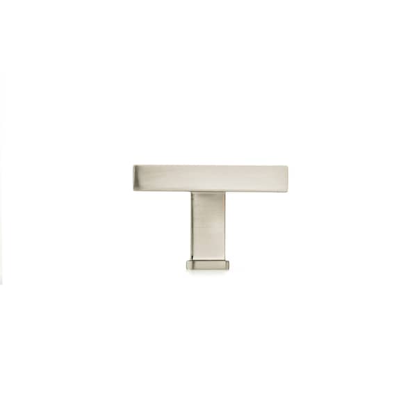 Richelieu 1 3/4 in (45 mm) x 1 3/8 in (35 mm) Brushed Nickel Transitional Cabinet Knob - BP87883545195