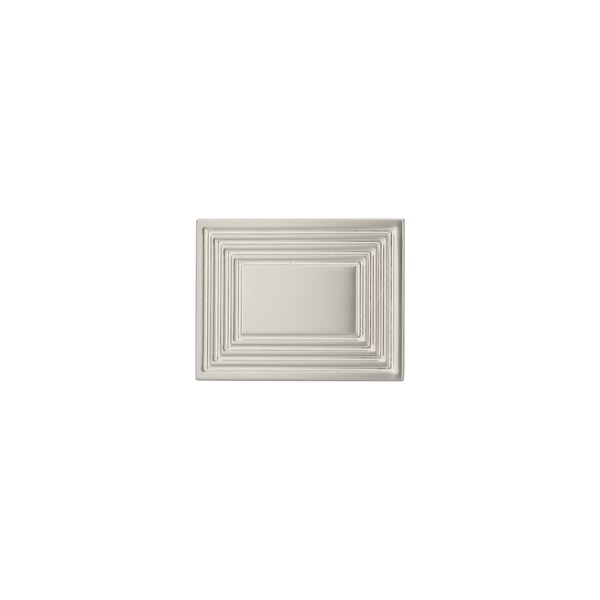 Richelieu 1 3/4 in (45 mm) x 1 3/8 in (35 mm) Brushed Nickel Transitional Cabinet Knob - BP87883545195