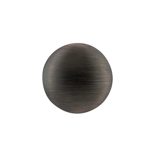 Richelieu 1 3/16 in (30 mm) Brushed Oil-Rubbed Bronze Traditional Metal Cabinet Knob - BP2391230BORB